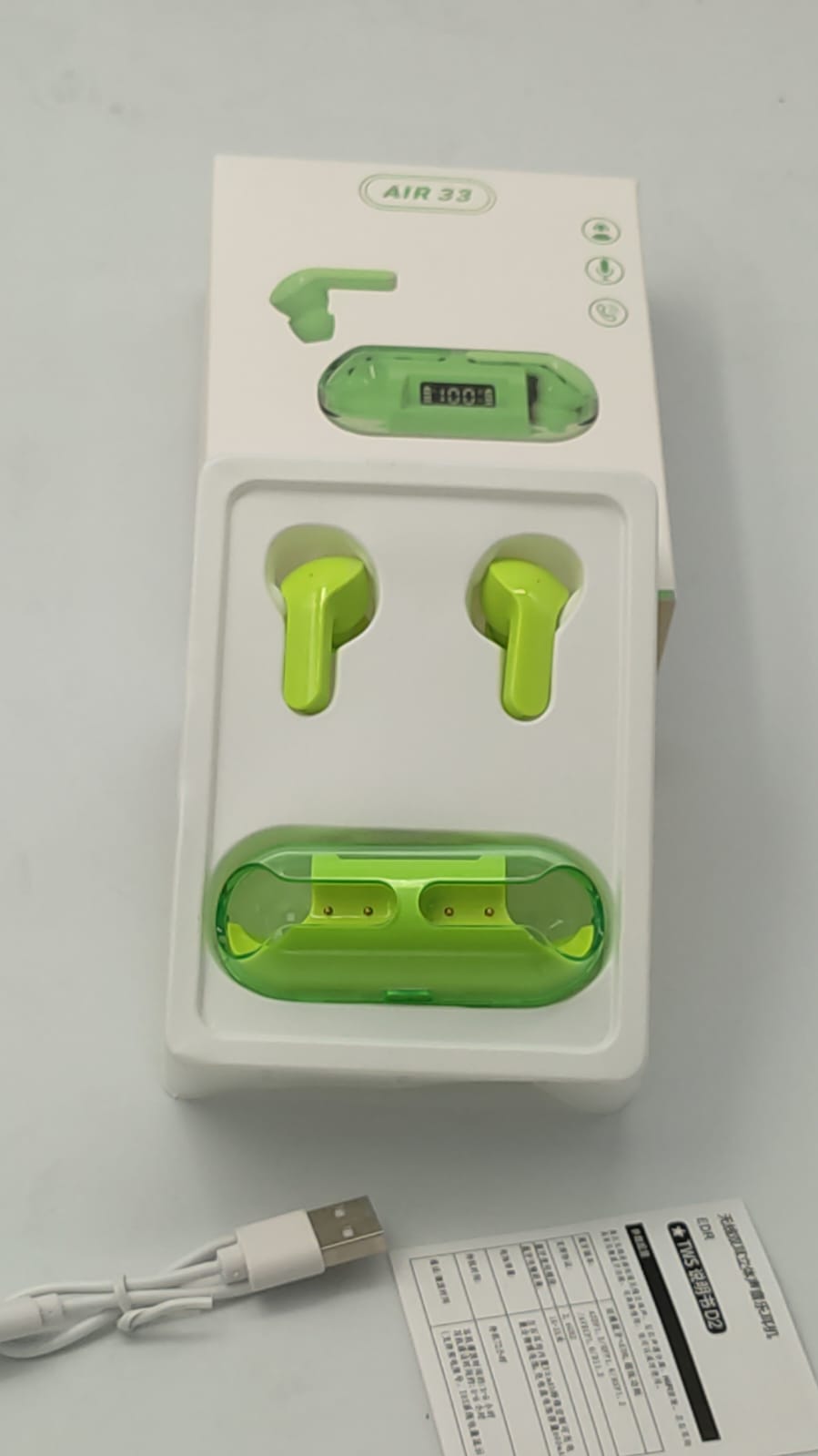 Crystal Wireless Earphones - Transparent Air 33 TZ Dropshipping