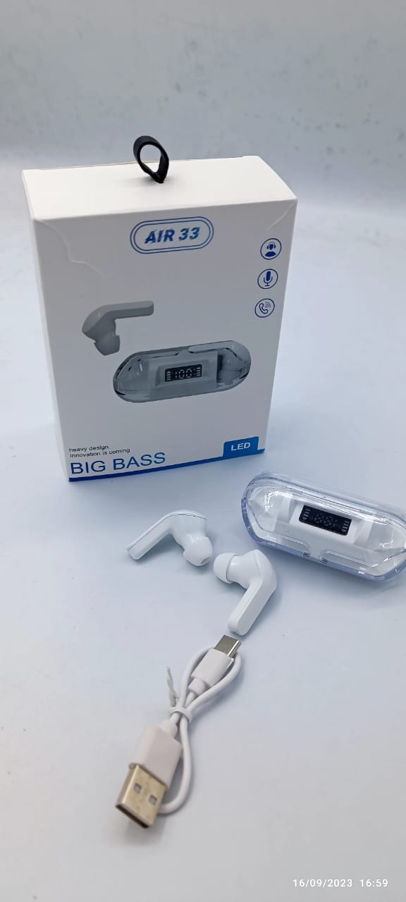 Crystal Wireless Earphones - Transparent Air 33 TZ Dropshipping