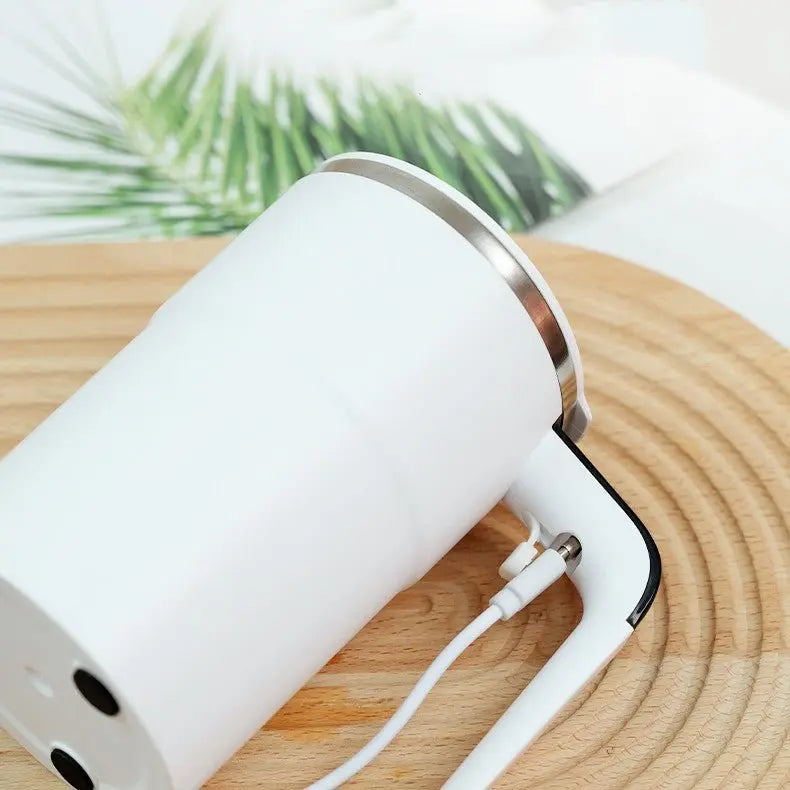 USB Self‑Stirring Coffee Mug with LCD Display Atlier