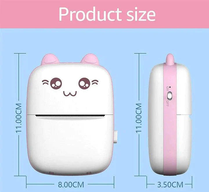 Portable Mini Pocket Printer BT Thermal Printer TZ Dropshipping