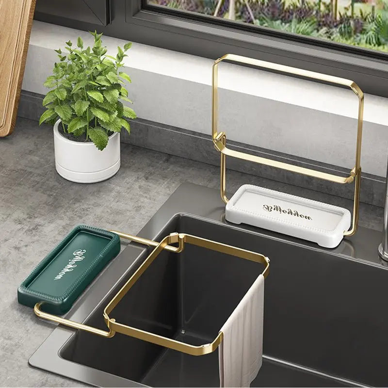 Folding Kitchen Sink Filter Rack Atlier