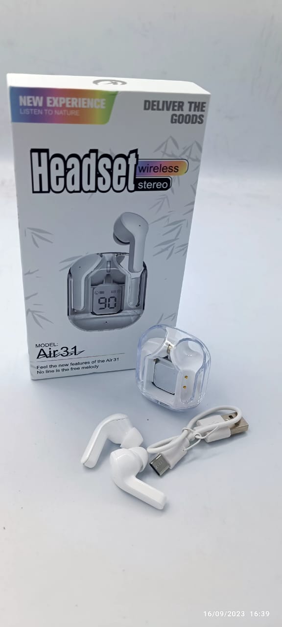 T6 Crystal Wireless Earphones Atlier