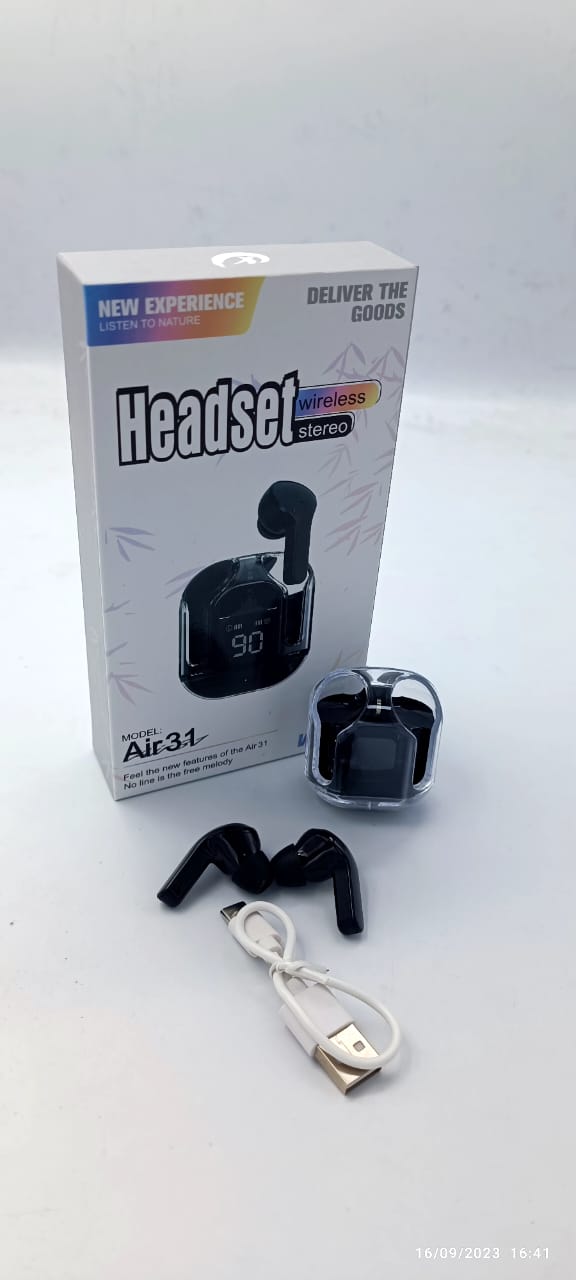 T6 Crystal Wireless Earphones Atlier