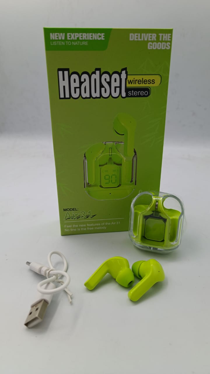 T6 Crystal Wireless Earphones Atlier