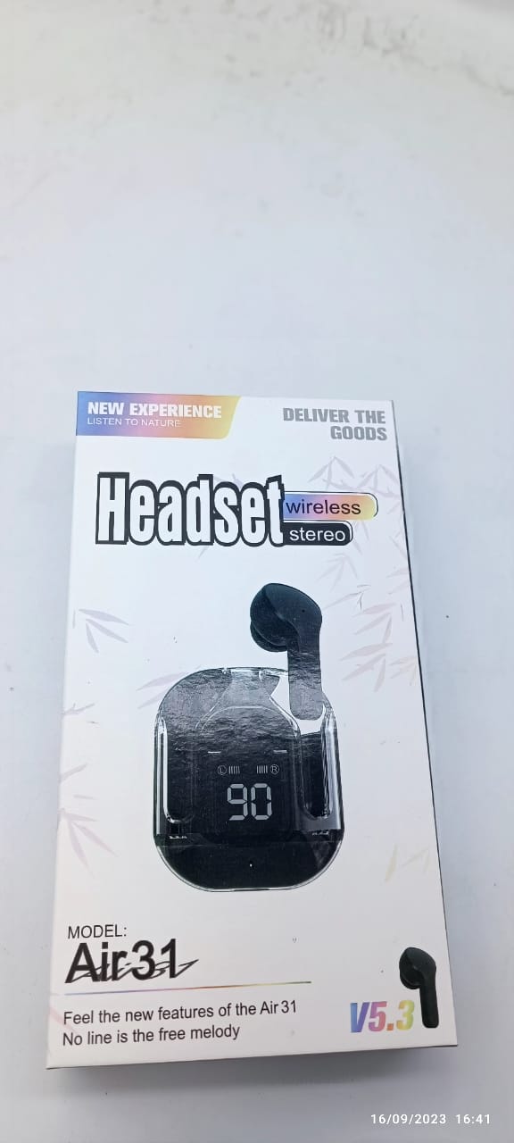 T6 Crystal Wireless Earphones Atlier