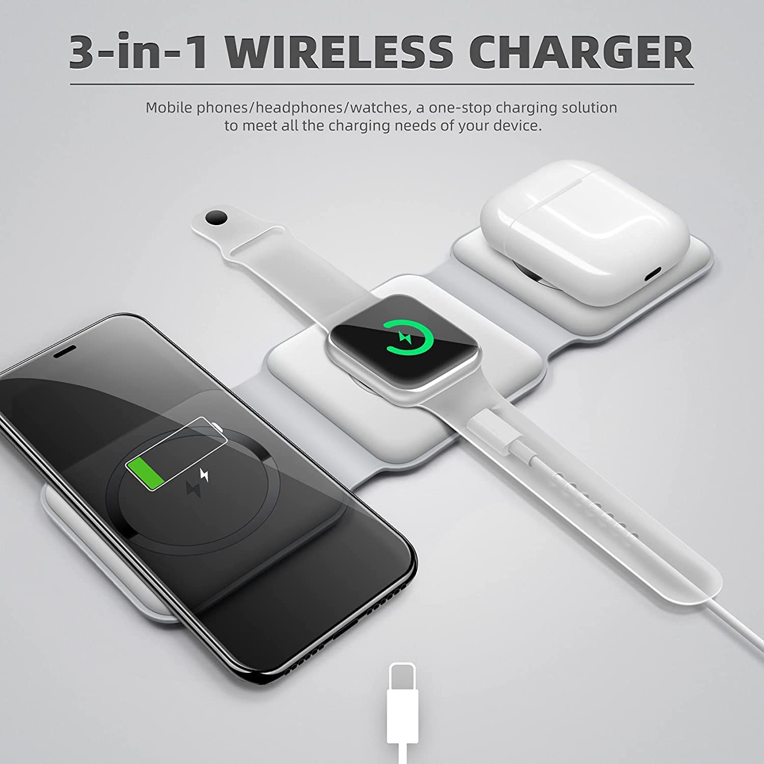 3-in-1 Wireless Charging Pad Atlier