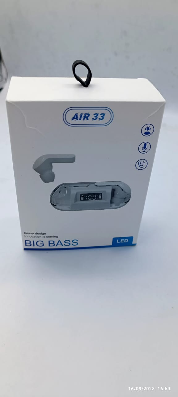 Crystal Wireless Earphones - Transparent Air 33 TZ Dropshipping