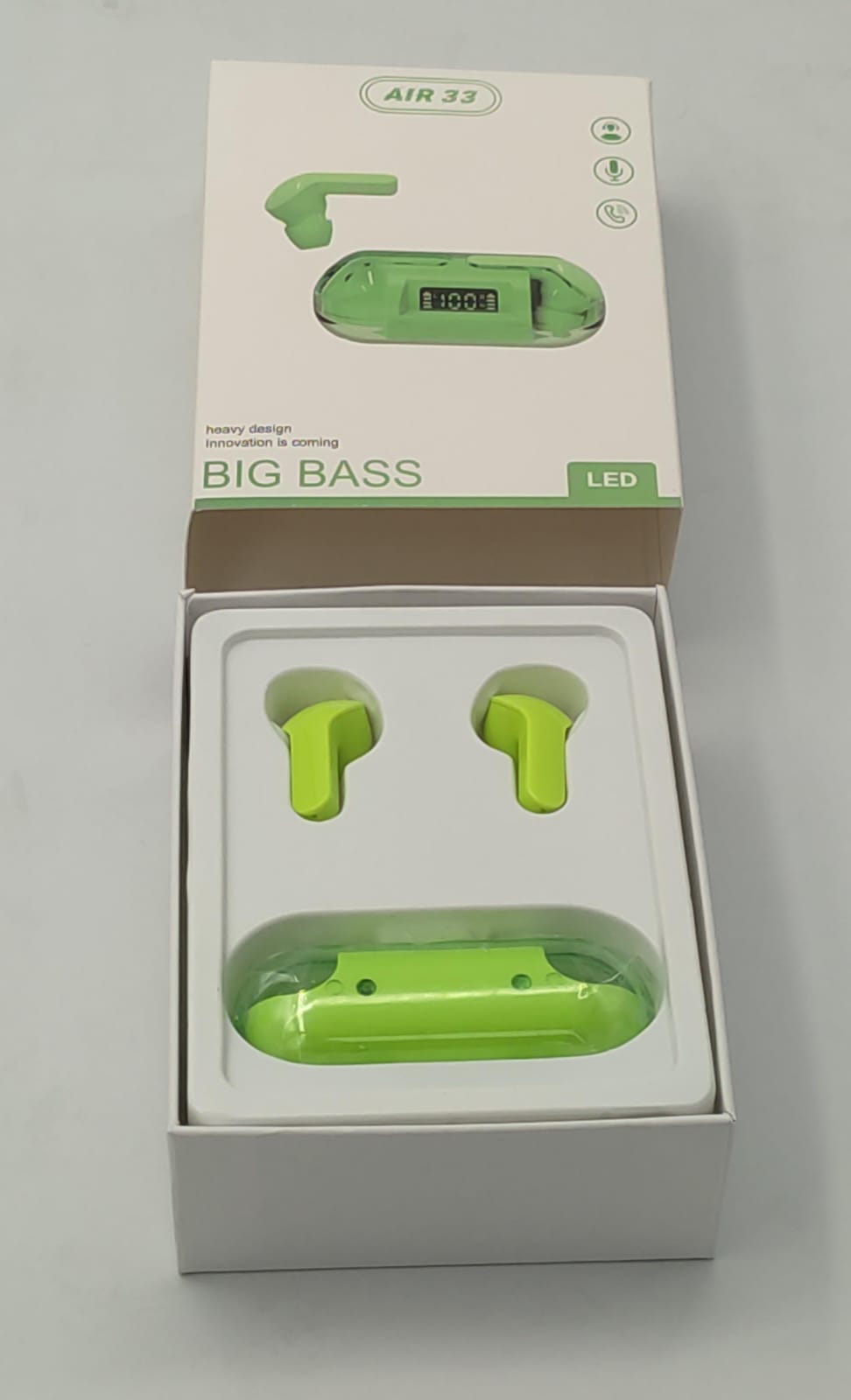Crystal Wireless Earphones - Transparent Air 33 TZ Dropshipping