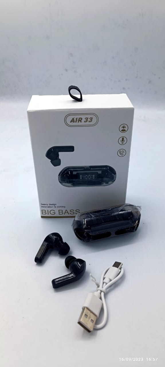 Crystal Wireless Earphones - Transparent Air 33 TZ Dropshipping