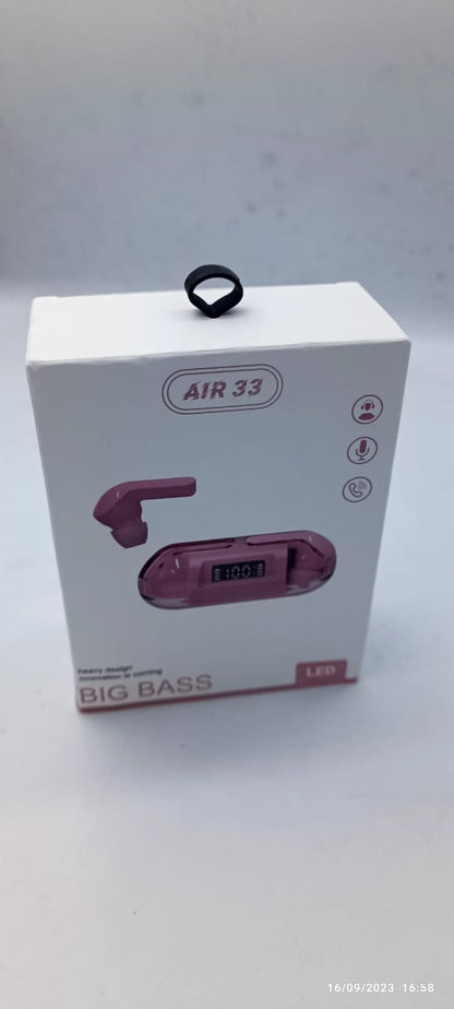 Crystal Wireless Earphones - Transparent Air 33 TZ Dropshipping