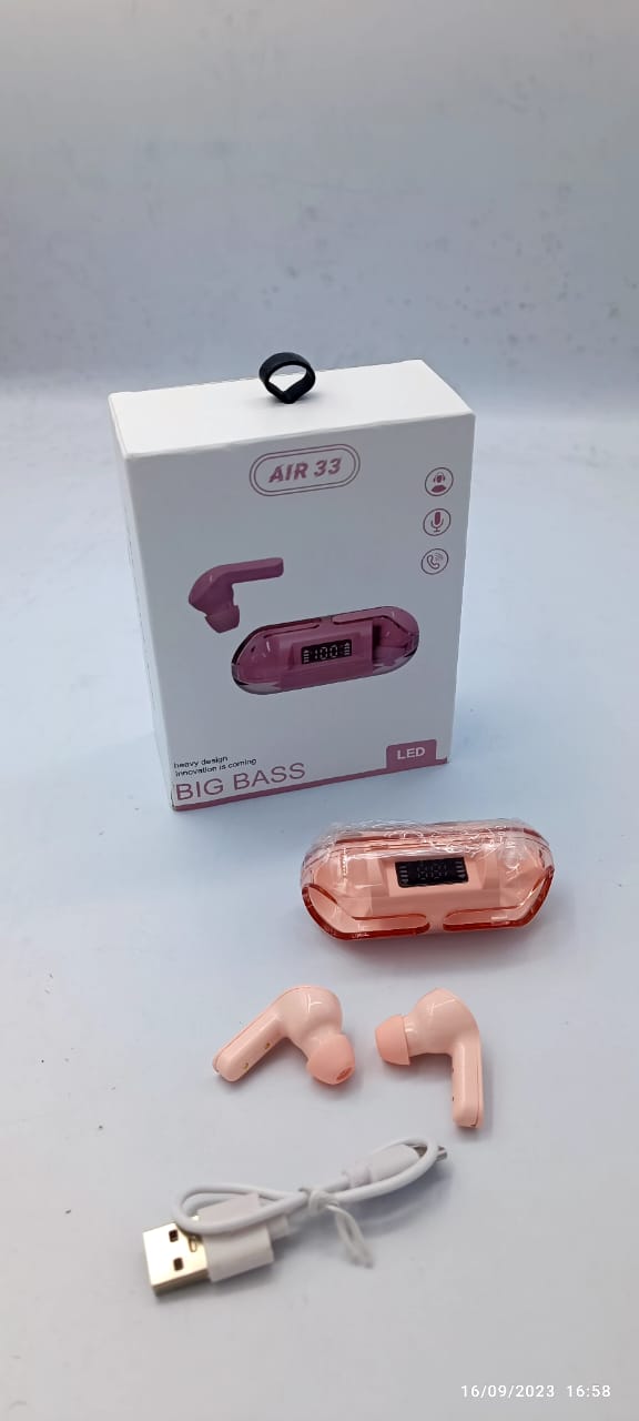Crystal Wireless Earphones - Transparent Air 33 TZ Dropshipping
