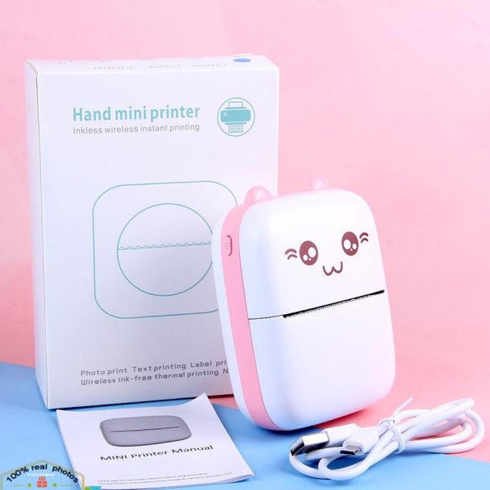Portable Mini Pocket Printer BT Thermal Printer TZ Dropshipping