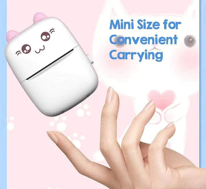 Portable Mini Pocket Printer BT Thermal Printer TZ Dropshipping