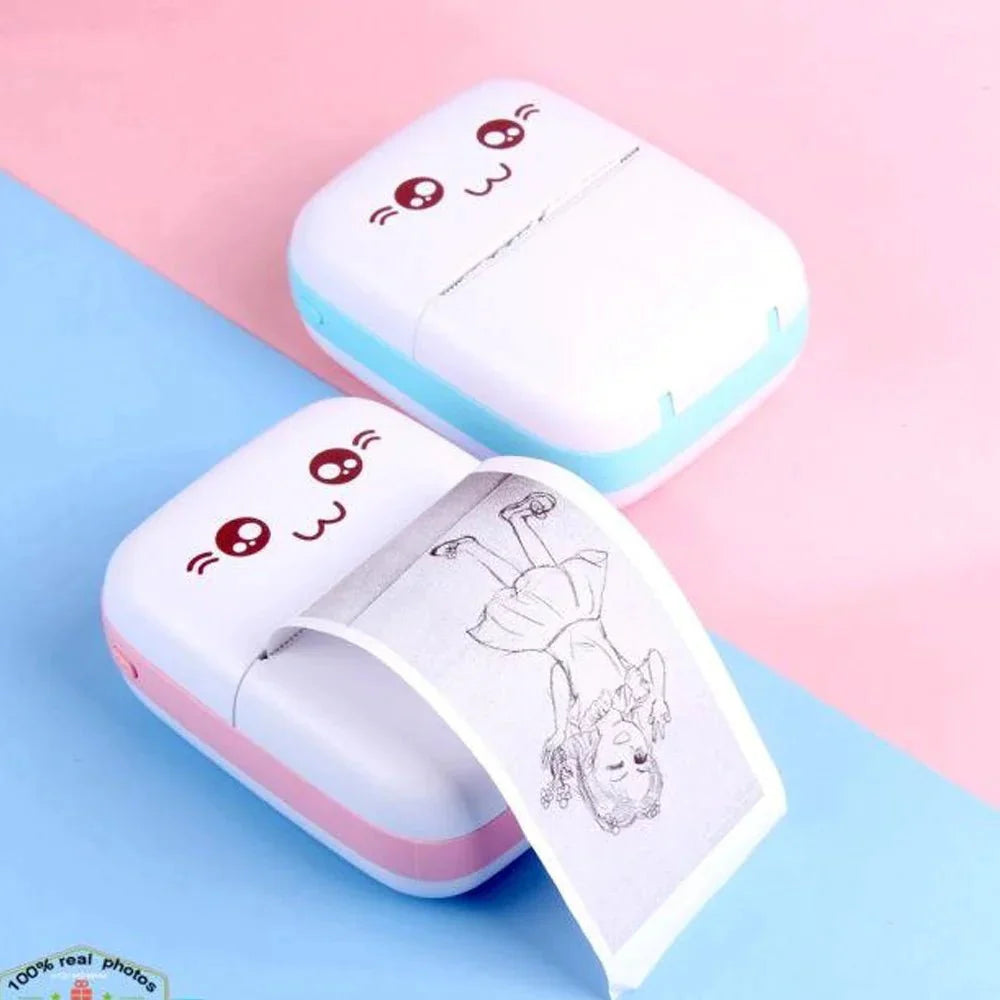 Portable Mini Pocket Printer BT Thermal Printer TZ Dropshipping