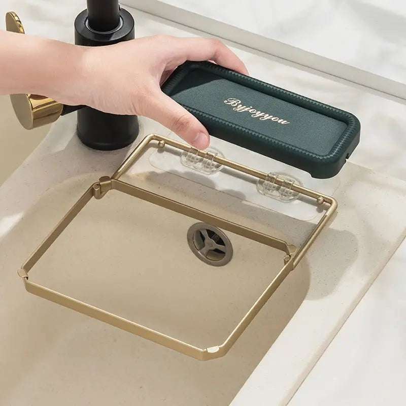 Folding Kitchen Sink Filter Rack Atlier