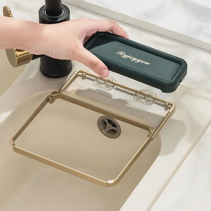 Folding Kitchen Sink Filter Rack Atlier