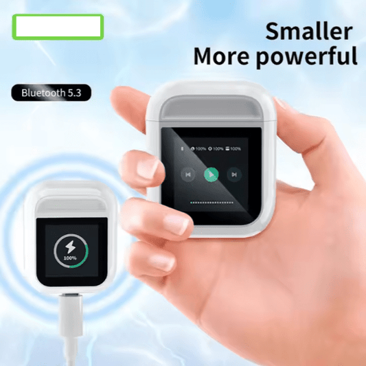 LED Display Bluetooth Earbuds with Touch Control Atlier