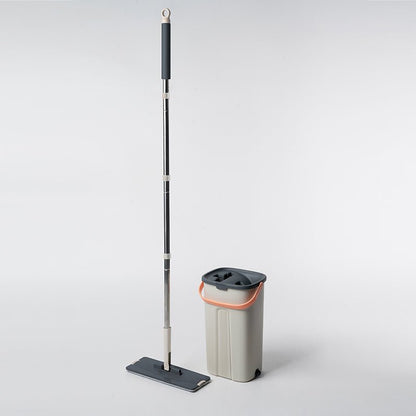 Squeeze Mop with Bucket – 360° Flat Microfiber Mop Zambeel