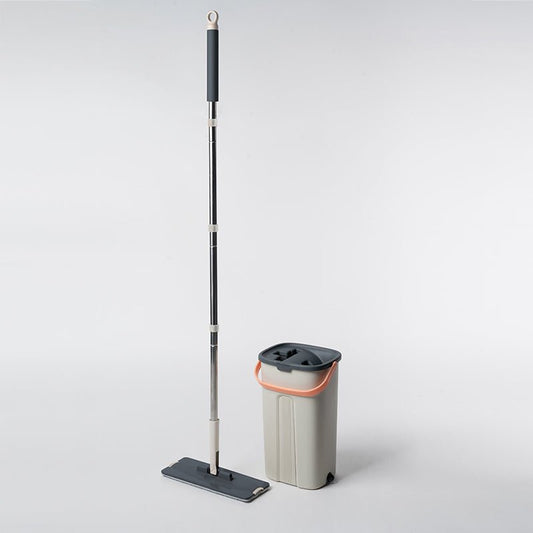 Squeeze Mop with Bucket – 360° Flat Microfiber Mop Zambeel