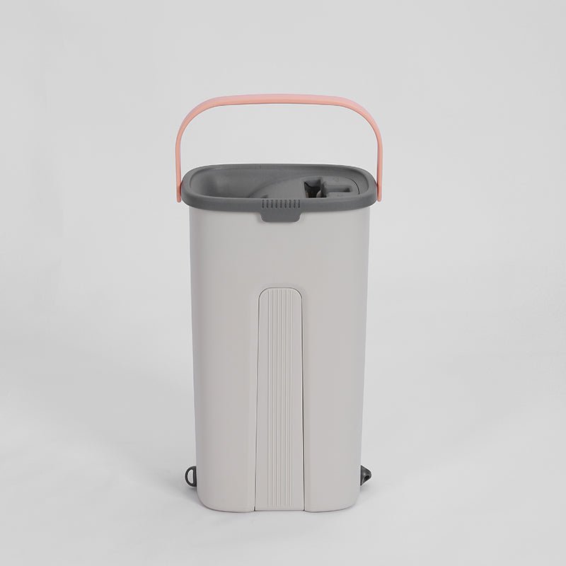 Squeeze Mop with Bucket – 360° Flat Microfiber Mop Zambeel