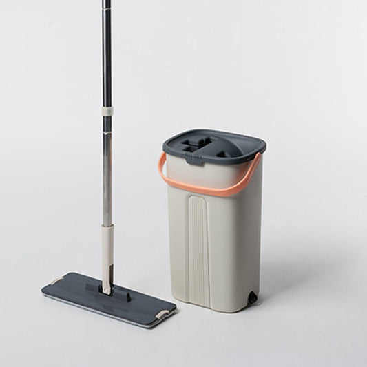 Squeeze Mop with Bucket – 360° Flat Microfiber Mop Zambeel