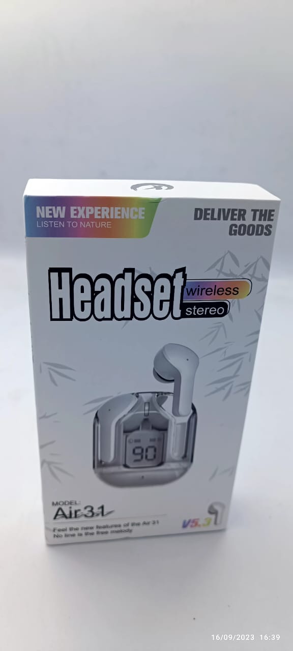 T6 Crystal Wireless Earphones Atlier