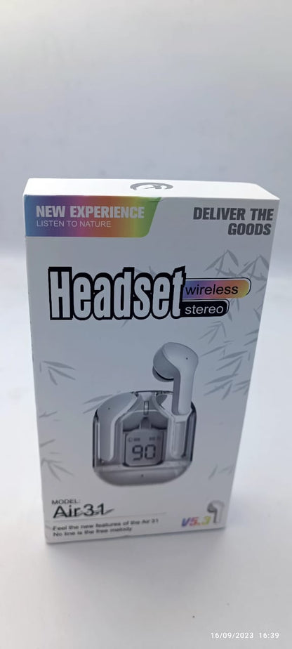 T6 Crystal Wireless Earphones Atlier