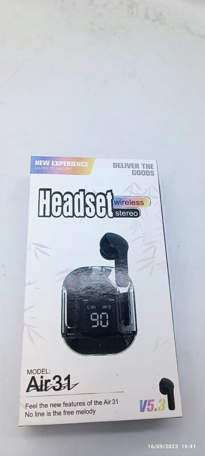 T6 Crystal Wireless Earphones Atlier