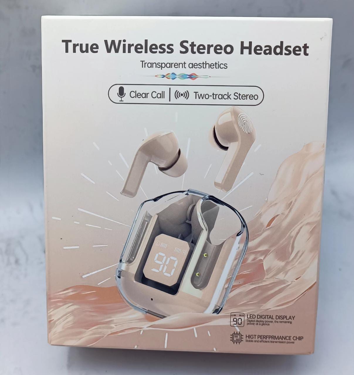 T6 Crystal Wireless Earphones Atlier