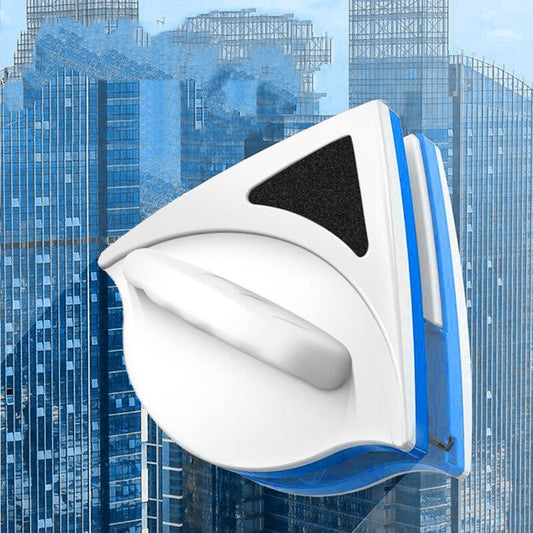 Magnetic Window Cleaner – Double-Sided Glass Wiper Tool Zambeel
