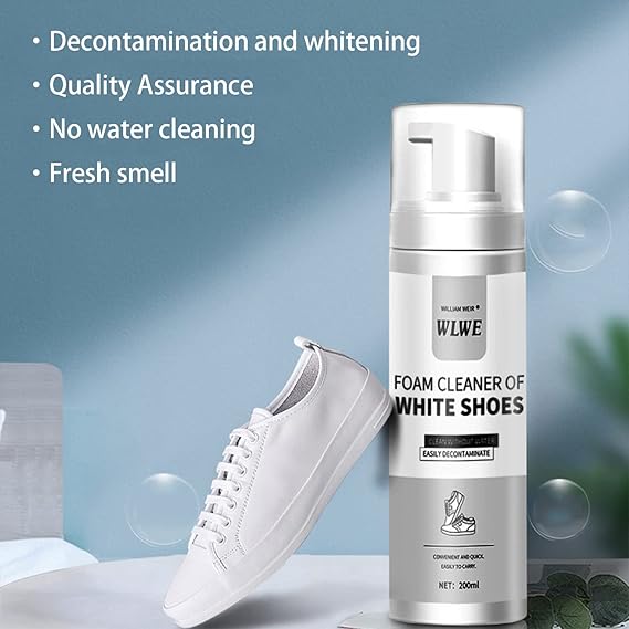 WLWE Shoe Cleaner Spray – 200ml Sneaker & Shoe Cleaner Zambeel